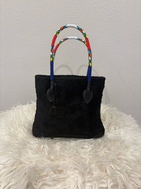 A.L.C. Genuine Shearling Leo tote